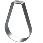 Хомут спринклерный без гайки, 10" (226-274мм) Д9, гальван. цинк Хомут спринклерный без гайки, 10" (226-274мм) Д9, гальван. цинк