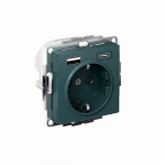 Розетка 1гн c З/К+2хUSB typeА+ typeС с/у изумруд механизм 16А AtlasDesign Systeme Electric(1) Розетка 1гн c З/К+2хUSB typeА+ typeС с/у изумруд механизм 16А AtlasDesign Systeme Electric(1)
