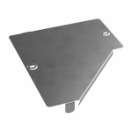 Крышка переходника левого Стандарт INOX (AISI 304) 300х150 Промрукав Крышка переходника левого Стандарт INOX (AISI 304) 300х150 Промрукав