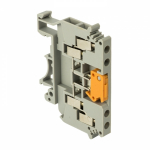 Клемма винтовая JXB-2-4/35K с ножевым размыкателем 4 вывода серая EKF Клемма винтовая JXB-2-4/35K с ножевым размыкателем 4 вывода серая EKF