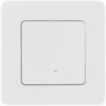 Выключатель 1кл с подсв с/у белый механизм INSPIRIA Legrand (1/20/100)