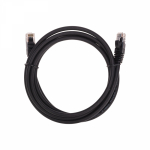 Патч-корд U/UTP REXANT категория 6, RJ45-RJ45, неэкранированный, 26AWG, LSZH, черный, 2 м