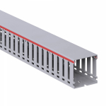 Короб перфорированный, серый RL12 60x60