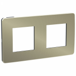 Рамка 2-пост. пластик горизонт. и вертик., IP21 Unica NEW SE