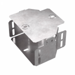 Переходник - редуктор д/лист. каб. лотка без разъема/соедин-ля c симметр. редукцией 150мм/100мм с высотой лотка80мм ПРОМРУКАВ