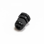 Резьбовой кабельный ввод PG 9 шаг 1.5 4-9мм пластик черный IP68 ПРОМРУКАВ