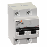 Авт.выкл. 2Р (1P+N) 32А хар. D КЭАЗ ВА47-100