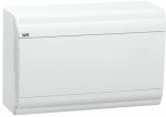 Бокс ЩРН-П-12мод настен пласт бел (дв.белая) IP41 PRIME IEK (1/10)