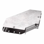 Угол д/листового кабель.лотка 90° горизонтальн. без разъема/соединителя сталь светло-серый ПРОМРУКАВ