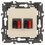 Розетка 2гн аудио+аудио с/у крем механизм 14-3112-02 Elegance ЭРА (1/10) Розетка 2гн аудио+аудио с/у крем механизм 14-3112-02 Elegance ЭРА (1/10)