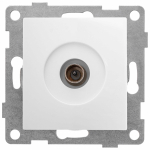 GUSI Bravo МЕХАНИЗМ антенной розетки, одинарной, скрытая установка. Цвет белый. GUSI Bravo МЕХАНИЗМ антенной розетки, одинарной, скрытая установка. Цвет белый.