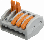 Клемма на 5 пров. NTC-R-5-r 0,08-2,5/0,08-4 (5 шт/упак) Navigator  (1/20/400)