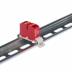 Зажим клеммный проходной 28.8мм размер ячейки 10.8мм на DIN-рейку 1 уровень сечение провода 2.5мм² 24А 690В термопласт DKC (ДКС) Зажим клеммный проходной 28.8мм размер ячейки 10.8мм на DIN-рейку 1 уровень сечение провода 2.5мм² 24А 690В термопласт DKC (ДКС)