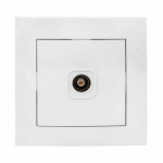 Розетка 1гн ТВ с/у белый Валенсия EKF PROxima Розетка 1гн ТВ с/у белый Валенсия EKF PROxima