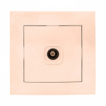 Розетка 1гн ТВ с/у крем Валенсия EKF PROxima Розетка 1гн ТВ с/у крем Валенсия EKF PROxima