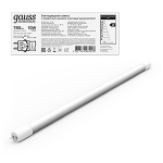 Лампа светодиод 10Вт лин Т8 4000К 780Лм G13 600мм стекло поворотная Gauss Elementary 1/30