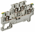 ARMAFIX Клемма пруж. 2 уровня зазем. CXDL2.5 PE IEK