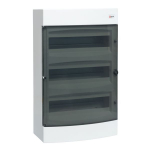 Щит распределительный навесной "Unix" прозрачная дверь 3х18 модулей IP40 EKF PROxima