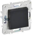 Выключатель 1кл кнопочный с/у черный механизм SK-V14Bl SKANDY IEK (1/10/100)