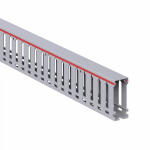 Короб перфорированный, серый RL12 25x60