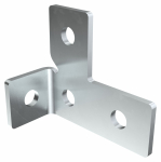 Пластина T-образная с лев. отгиб. под 90град. HDZ IEK
