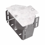 Переходник - редуктор д/лист. каб. лотка без разъема/соедин-ля c симметр. редукцией 200мм/100мм с высотой лотка100мм ПРОМРУКАВ