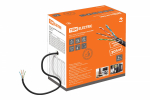 Кабель витая пара U/UTP Cat 5e 4х2х24AWG (305м) solid, PE, чёрный TDM Кабель витая пара U/UTP Cat 5e 4х2х24AWG (305м) solid, PE, чёрный TDM