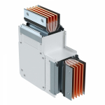 Соединитель шинопровода в форме L 3-пол 6300А серый IP55 DKC (ДКС) Hercules