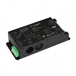 Декодер SMART-K56-DMX (230V, 3x1.5A, XLR3, 2.4G) (ARL, IP40 Металл, 5 лет)