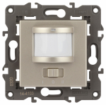 14-4103-04 Эл/ус ЭРА Датчик движения 2-проводной, 180-240В, 200Вт, IP20, Эра Elegance, шампань 14-4103-04 Эл/ус ЭРА Датчик движения 2-проводной, 180-240В, 200Вт, IP20, Эра Elegance, шампань