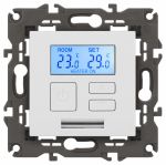 Терморегулятор электронный с датчиком температуры пола белый 16А 14-4111-01 Elegance ЭРА (1/6) Терморегулятор электронный с датчиком температуры пола белый 16А 14-4111-01 Elegance ЭРА (1/6)