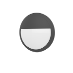 Светодиодный светильник VARTON NERO FLEX IP65 300х85 мм 25 Вт 4000 K черный с рамкой половинка