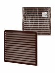 Решетка металл. усиленная 350х350, коричневая, с покрытием полимерной эмалью, TDM Решетка металл. усиленная 350х350, коричневая, с покрытием полимерной эмалью, TDM