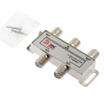 Делитель ТВ ЭРА Simple DS-F-03 4 ответвления под F разъём 5-1000 МГц Делитель ТВ ЭРА Simple DS-F-03 4 ответвления под F разъём 5-1000 МГц