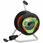 Удлинитель силовой ЭРА RP-1-2x0.75-30m на пластиковой катушке без заземления 1 розетка 30м ПВС 2х0,75мм2 Удлинитель силовой ЭРА RP-1-2x0.75-30m на пластиковой катушке без заземления 1 розетка 30м ПВС 2х0,75мм2