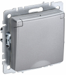 Розетка 1гн с З/К с крыш. шторки с/у алюминий механизм 16А IP44 РСбш10-3-44-БрА BRITE IEK (1/10/100) Розетка 1гн с З/К с крыш. шторки с/у алюминий механизм 16А IP44 РСбш10-3-44-БрА BRITE IEK (1/10/100)