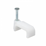 Скоба квадратная пласт 14мм (50шт/уп) EKF (1/10/500)