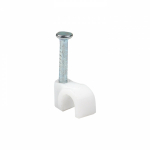 Скоба круглая пласт 4мм (50шт/уп) EKF (1/10/500)