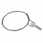 Трос 5м стальной с рым-болтом М8 2мм EKF Трос 5м стальной с рым-болтом М8 2мм EKF