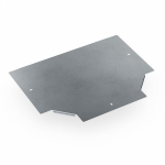 Крышка на тройник для кабельного лотка 325.2мм нержавеющая сталь необработанная ПРОМРУКАВ Без серии