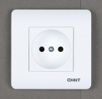 Розетка без заземляющего контакта 16А 250В CHINT (1) Розетка без заземляющего контакта 16А 250В CHINT (1)
