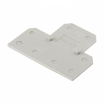 Торцевой изолятор, защелкивающ-ся цвет серый EKF PROxima Торцевой изолятор, защелкивающ-ся цвет серый EKF PROxima