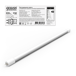 Лампа светодиод 10Вт лин Т8 матовая 6500К G13 800Лм 600мм стекло поворотная Gauss Elementary (1/30)