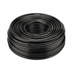 RG-6U телевизионный (64%) (1,02мм омедненка) 75 Ом, (100м/упак), черный OUTDOOR REXANT (1/1)