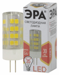 Лампа светодиод 3,5Вт капсула G4 2700К 280Лм JC-3,5W-220V-CER-827-G ЭРА (1/1000) Лампа светодиод 3,5Вт капсула G4 2700К 280Лм JC-3,5W-220V-CER-827-G ЭРА (1/1000)