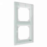 MERTEN M-Elegance РАМКА стеклянная 2 поста, БЕЛЫЙ КРИСТАЛЛ, SM MERTEN M-Elegance РАМКА стеклянная 2 поста, БЕЛЫЙ КРИСТАЛЛ, SM