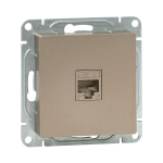 Механизм розетки RJ45 (cat5), шампань Эпика EKF Механизм розетки RJ45 (cat5), шампань Эпика EKF