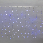 Гирлянда "Светодиодный Дождь"  2x0,8м, прозрачный провод, 230 В, диоды Синие