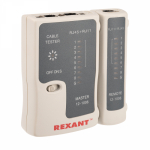 Тестер кабеля RJ-45+RJ-11 468 REXANT (1/1/100)