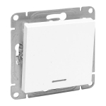 Выключатель 1кл с подсв с/у белый механизм Эпика EKF (1/10/120)